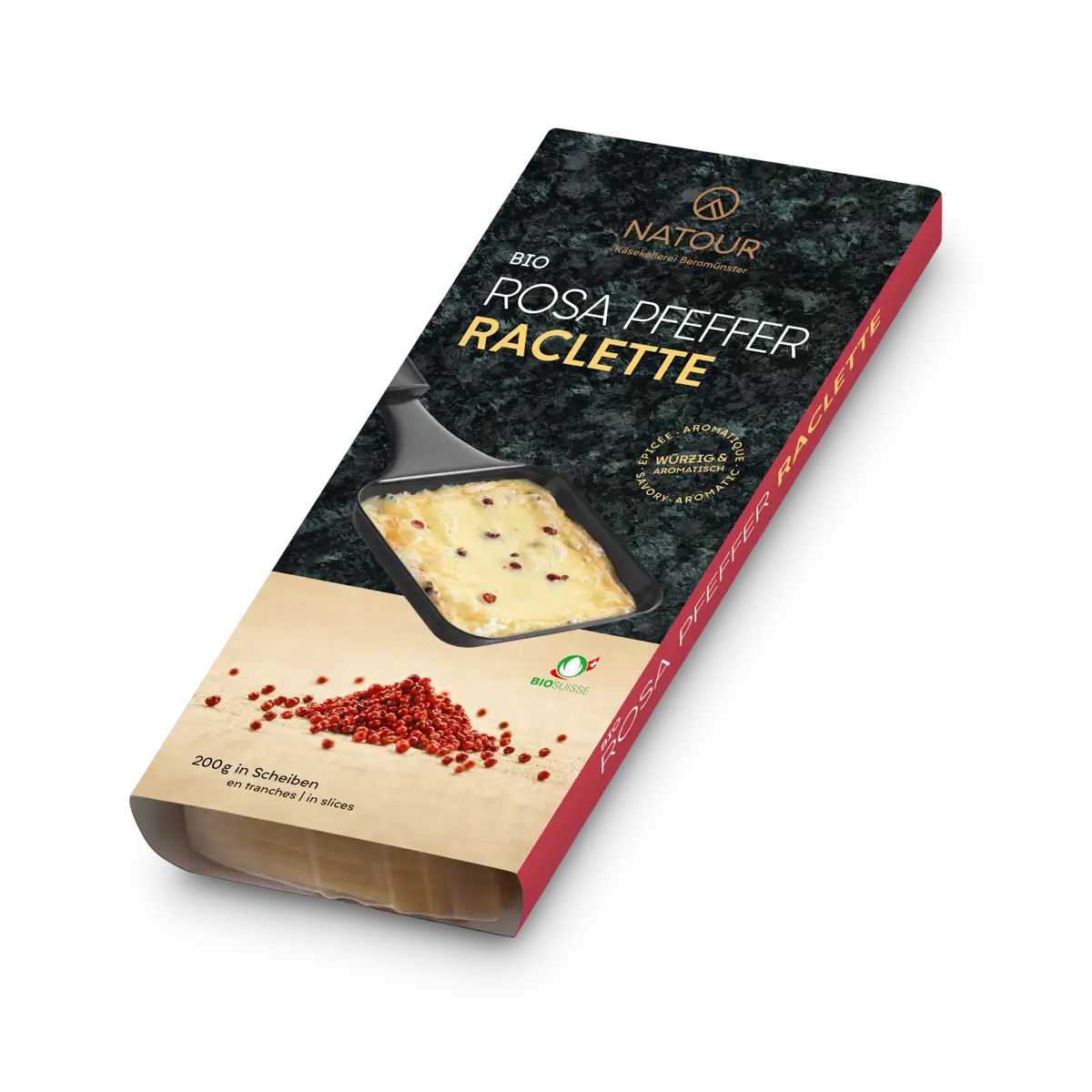 Raclette BIO Rosa Pfeffer